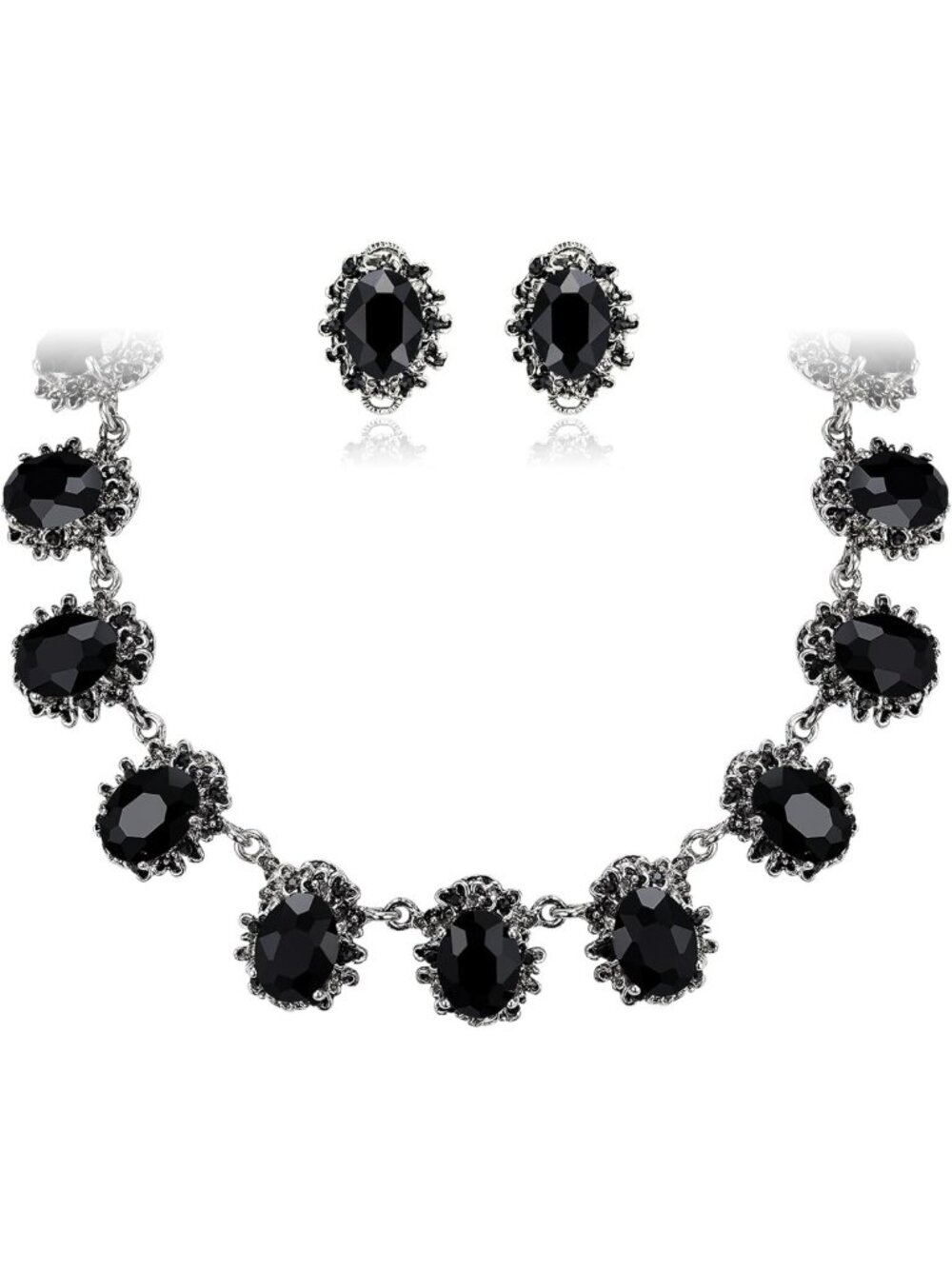 Elegant Victorian-Inspired Jewelry Set for Women - Perfect for Prom & Costume